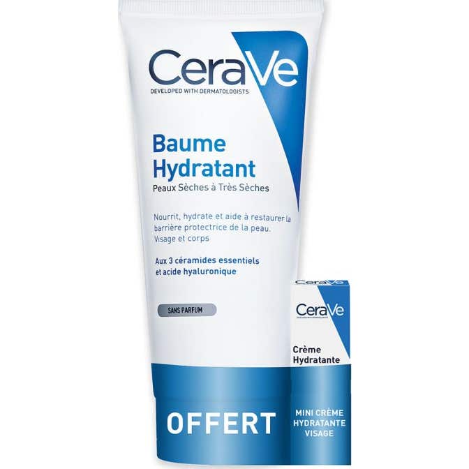 CeraVe® Set Bálsamo Hidratante + Crema Hidratante Facial 1ud