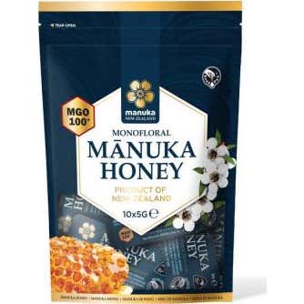 Manuka Health Miel de Manuka Rawmgo 100+ Monofloral 10uds