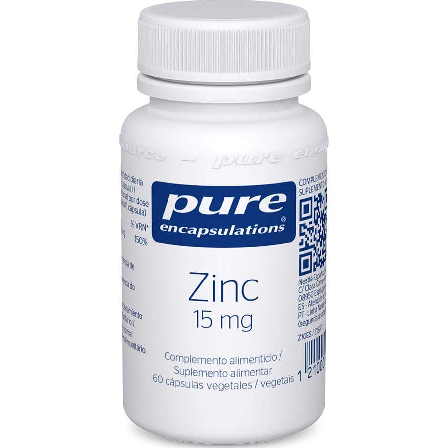 Pure Encapsulations Zinc 15mg 60vcaps