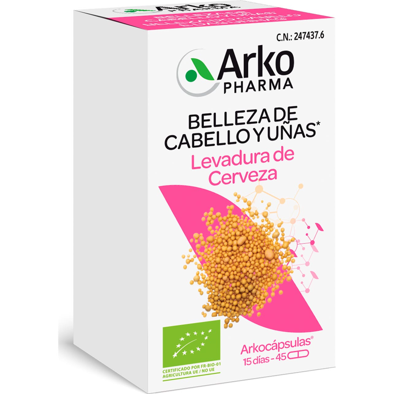 Arkopharma Arkocápsulas Levadura de Cerveza BIO 45caps