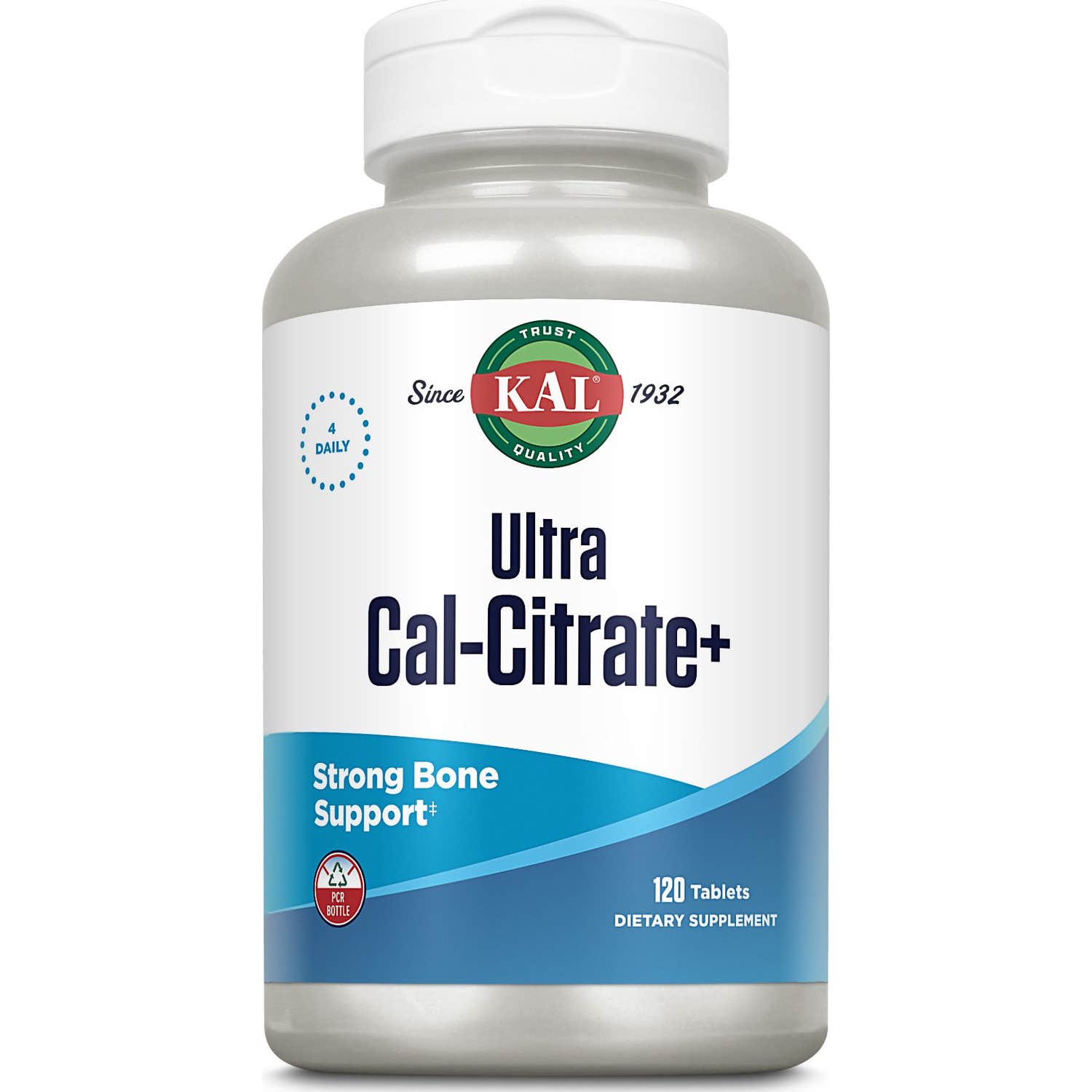 Kal Suplementos Ultra Cal-Citrate 120 Comprimidos