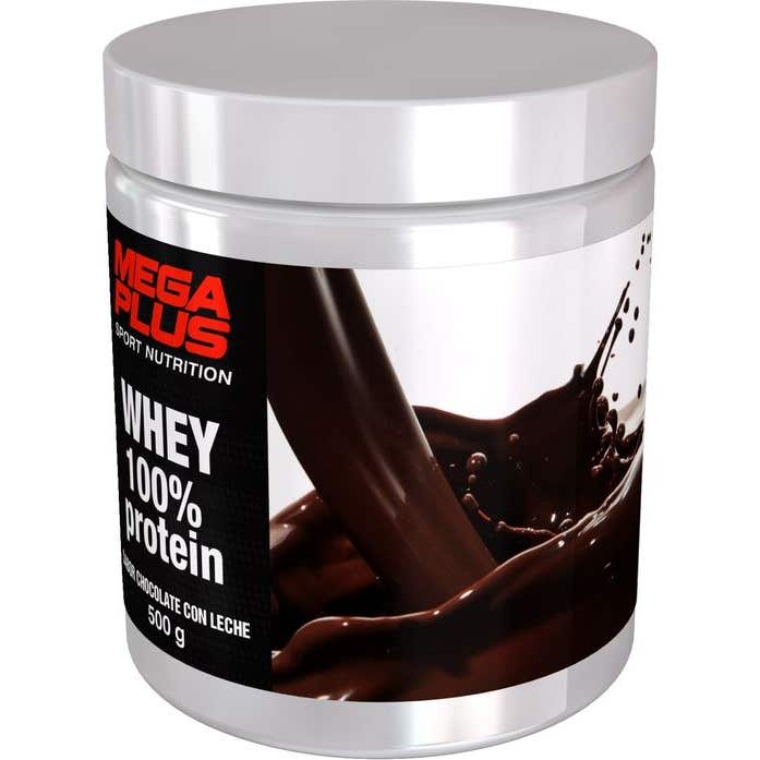 Mega Plus Whey 100% Protein Chocolate Con Leche 500 G