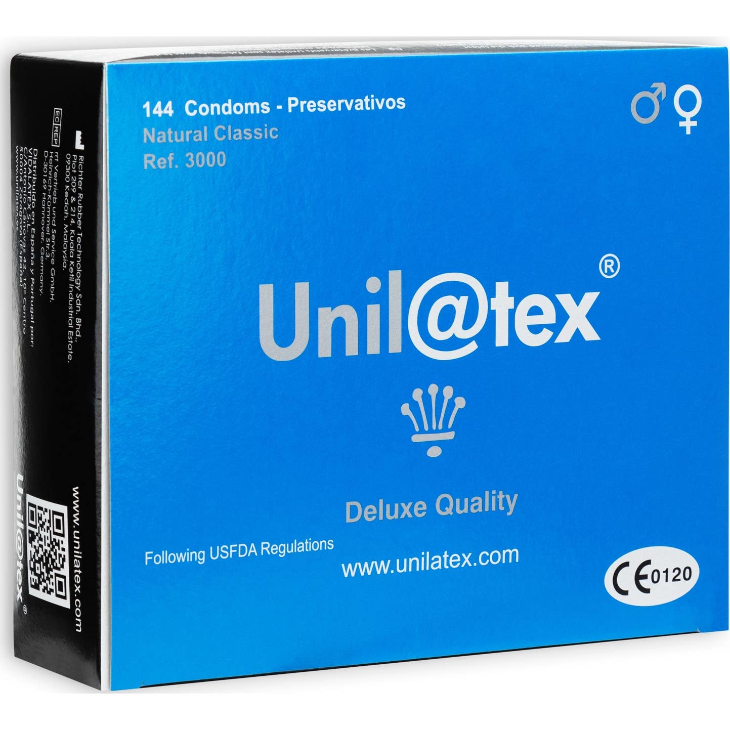 Unilatex Preservativos Naturales 144uds