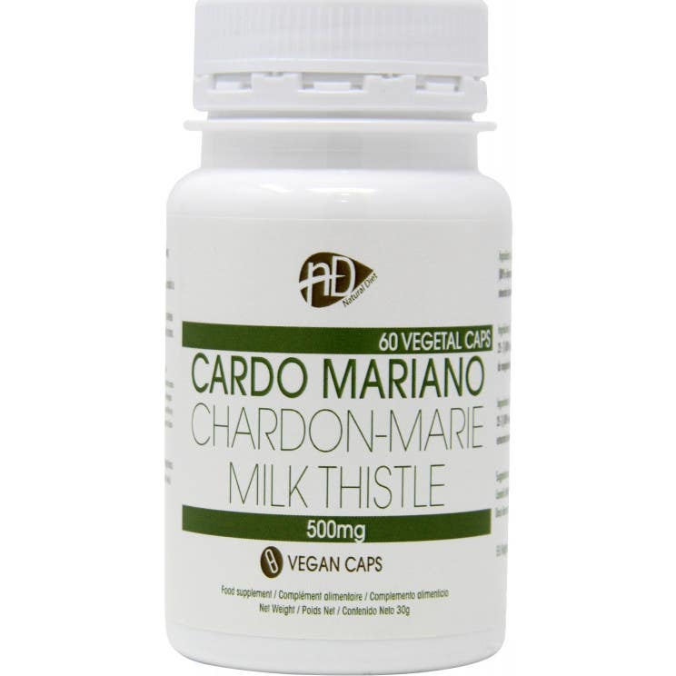 Natural Diet Cardo Mariano 500 mg 60 caps