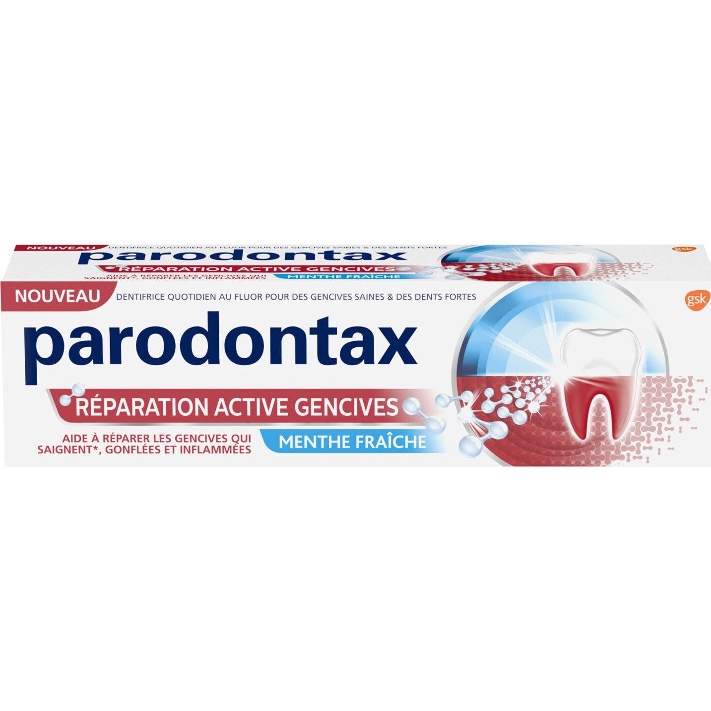 Parodontax Dentífrico Reparador de Encías Menta Fresca 75ml