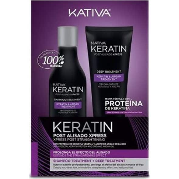 Kativa Pack Keratin Post Alisado Express