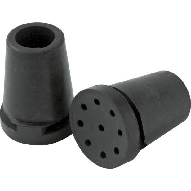 García 1880 Contera 19 mm Negro R817 1 par