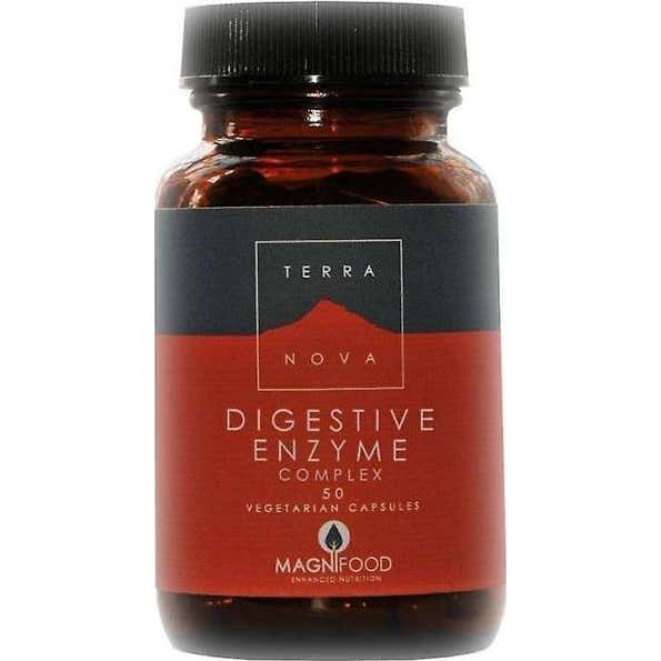 Terranova 5 X Enzimas Digestivas Complex 50 Cápsulas - Imagen 2