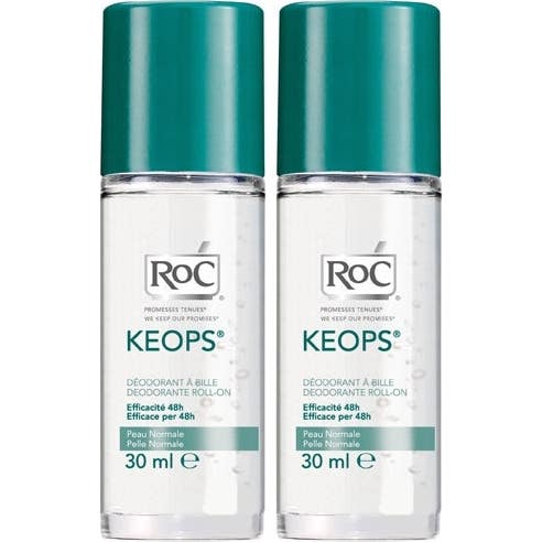 Keops Desodorante Roll On Piel Normal 2x30ml