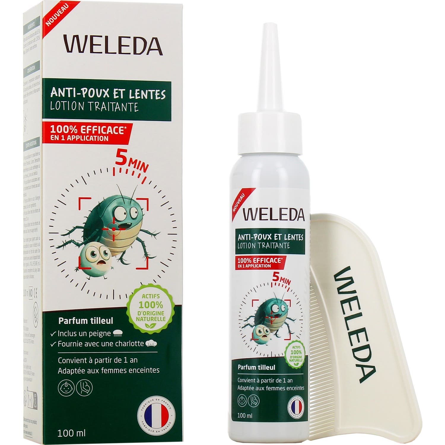 Weleda Loción Antipiojos y Liendres 100 ml