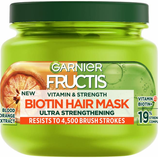 Garnier Fructis Vitamin Force Hair Bomb Biotina Mascarilla 320ml