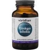 Viridian extracto de hojas de ginkgo biloba 60 caps