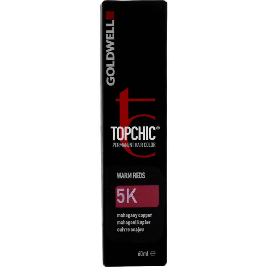 Goldwell Topchic Permanent Hair Color 5K Mahogany Copper 60ml