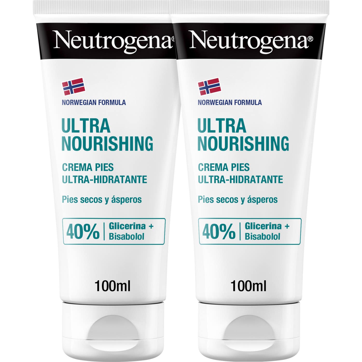 Neutrogena® Crema de Pies Ultra-Hidratante 2x100ml
