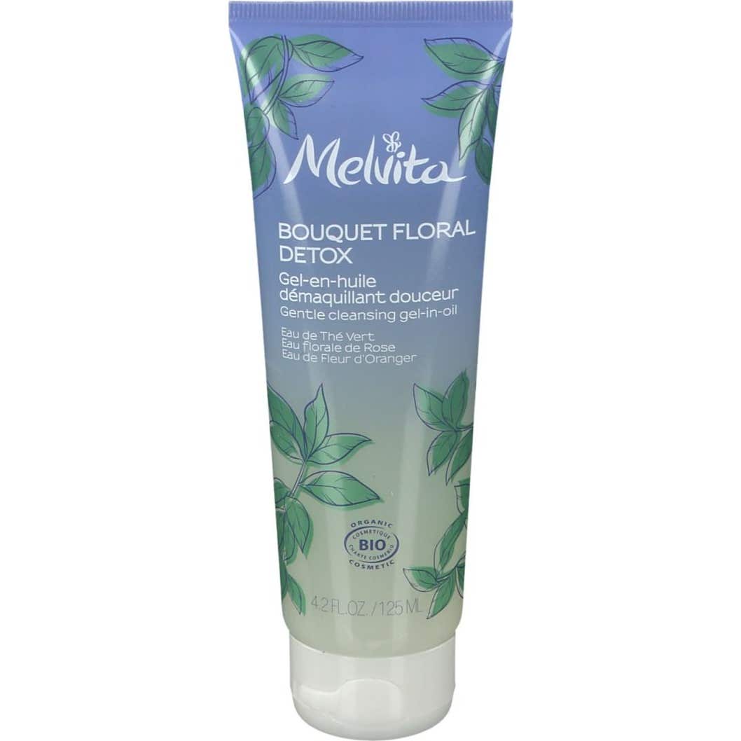 Ramo floral de Melvita Desintoxicación Suave Aceite-Gel Orgánico 125 Ml