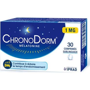 Chronodorm Melatonin 1 mg comp Subl 2 B/30