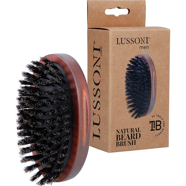 Lussoni Barba Cepillo Natural Ovalado 1ud