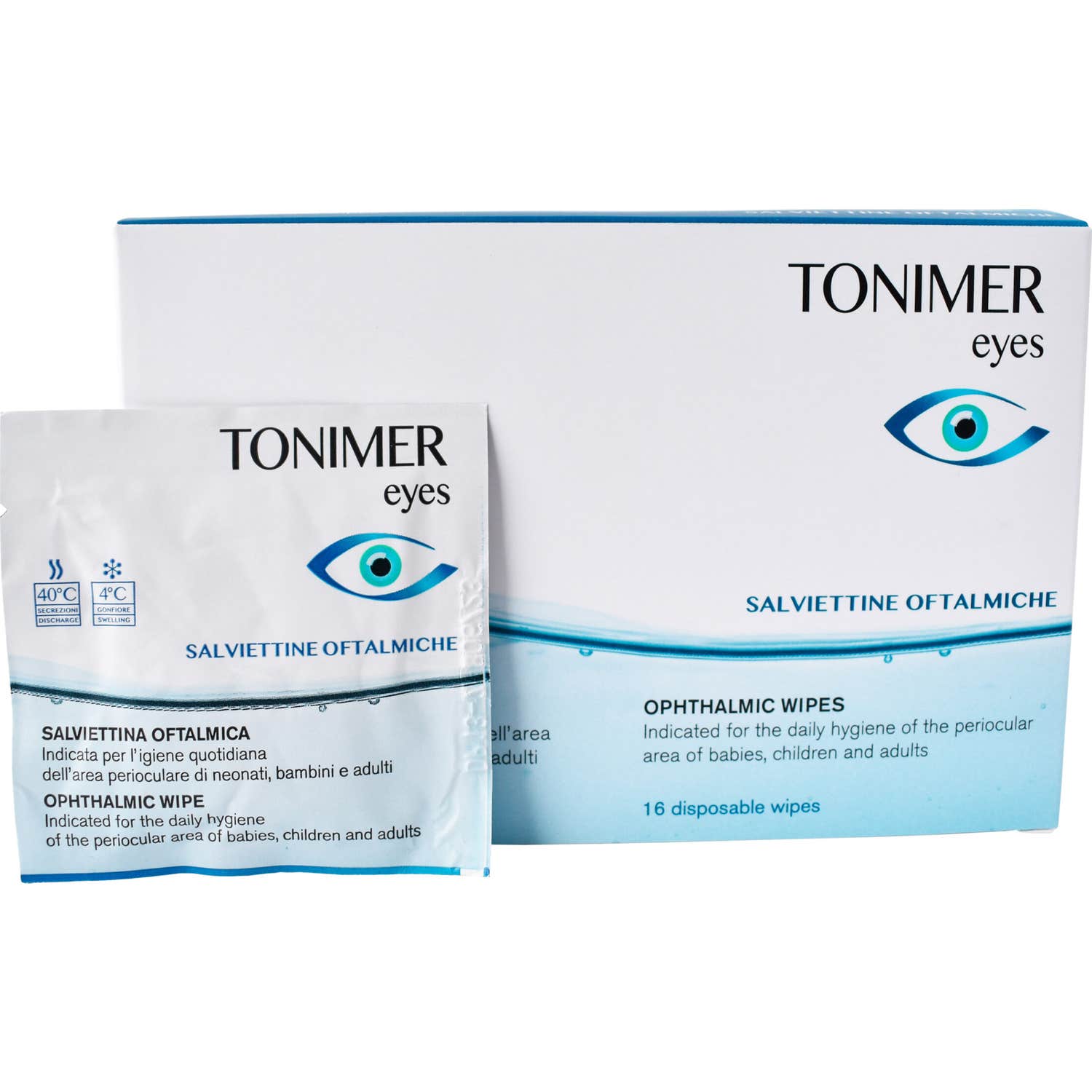 Tonimer Eyes Baby Toallitas 16uds
