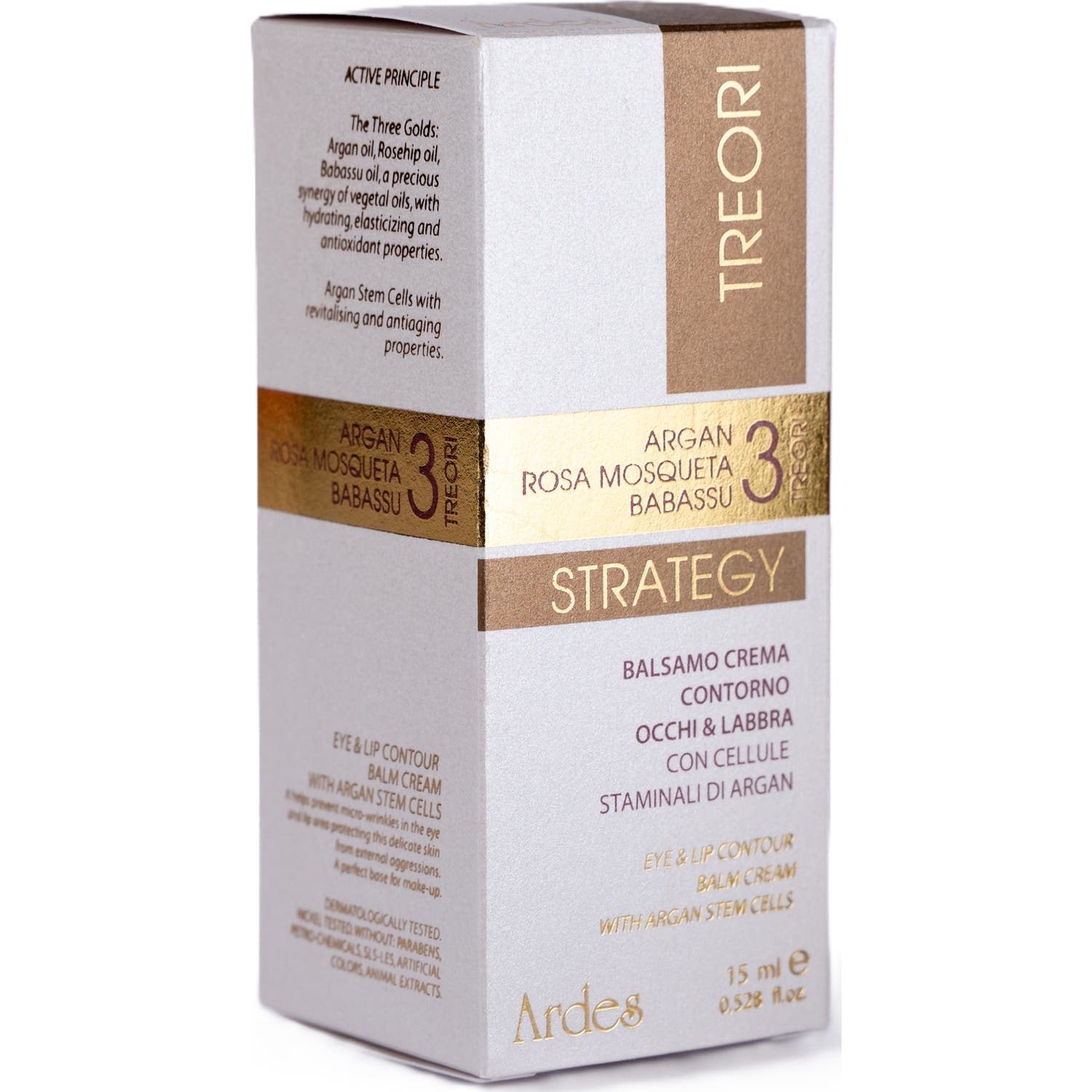 Ardes Cosmetici Strategy Tre Ori Contorno de Ojos & Labios 15 ml