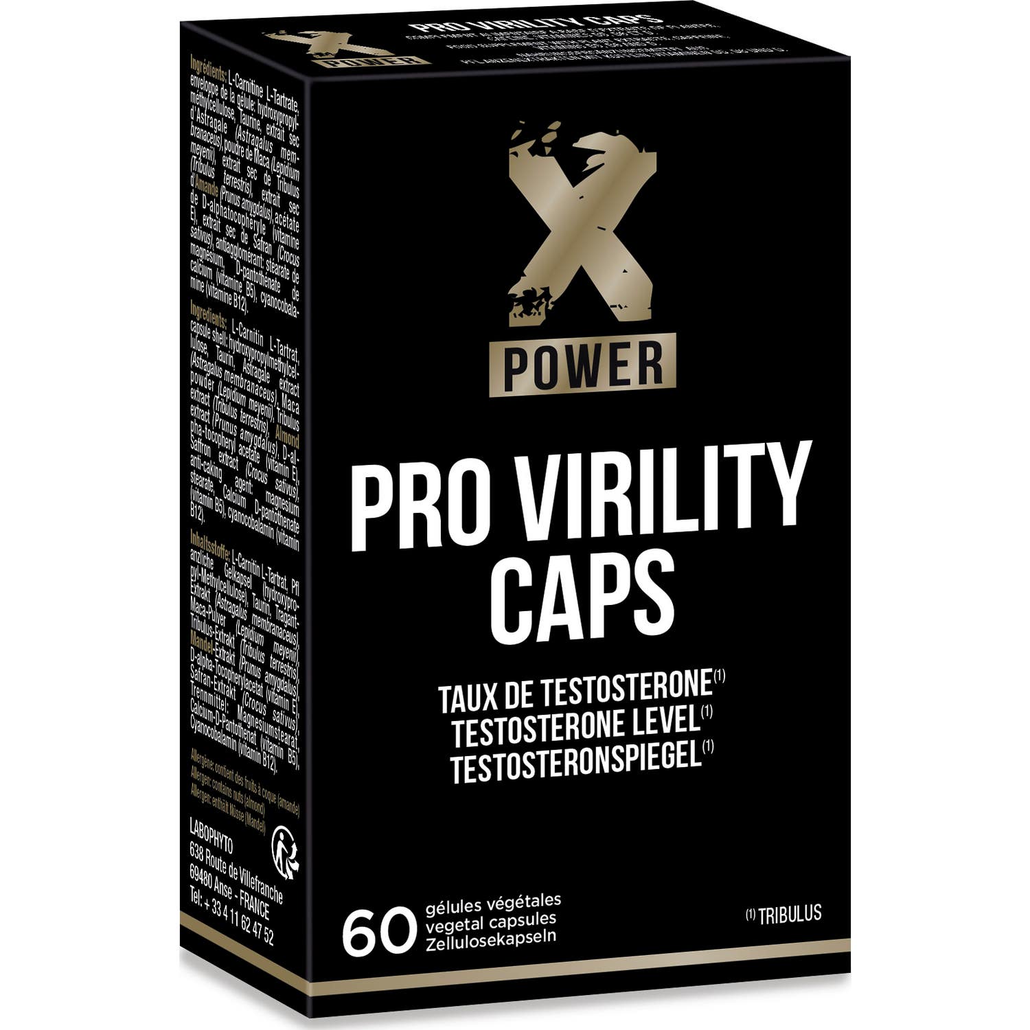 LaboPhyto XPower Pro Virility Caps 60caps
