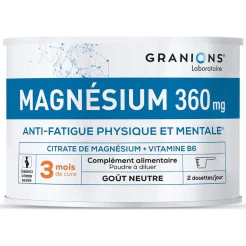 Granions Magnésium 360 mg 210 g