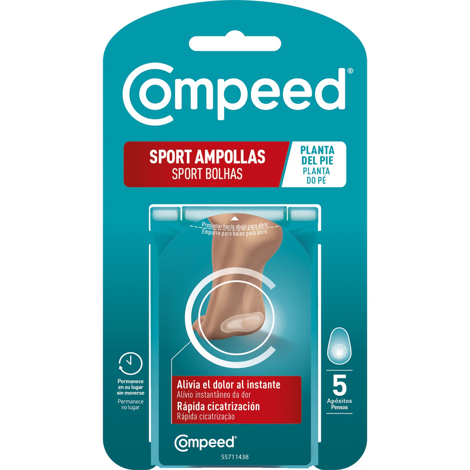 Compeed Sport Ampollas Planta Pie 5uds