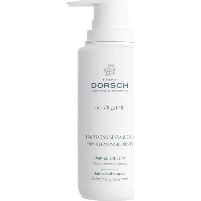 Farma Dorsch Go Organic Champú Anticaída Pelo Normal Graso 200ml