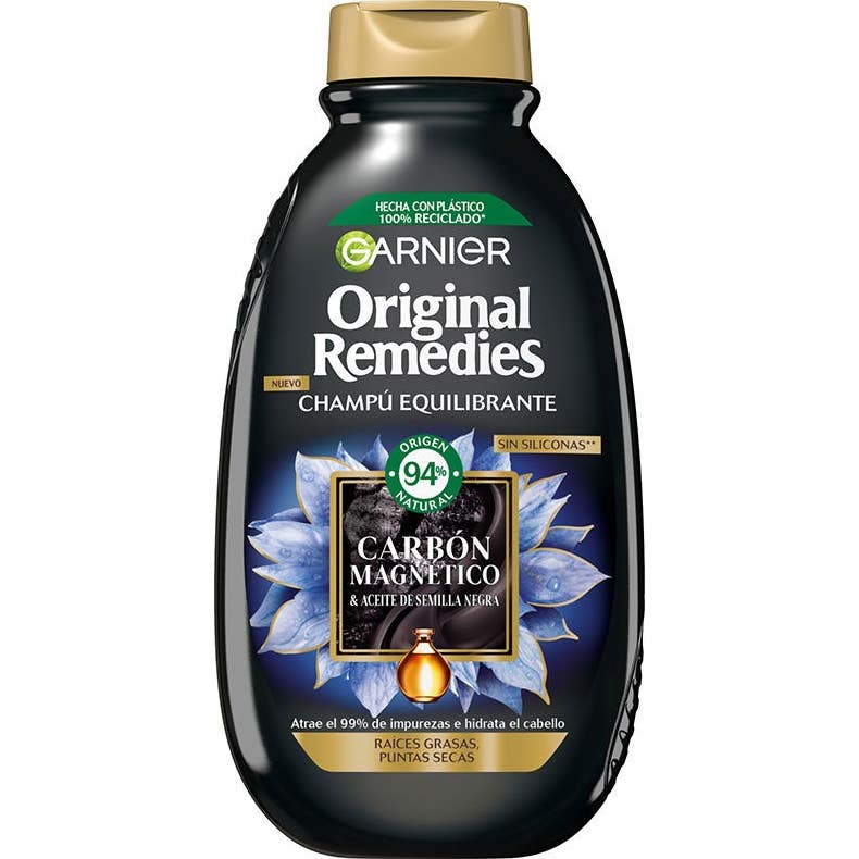Garnier Original Remedies Carbón Magnético Champú 300ml