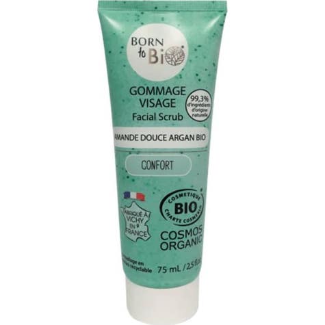 Born To Bio Exfoliante Facial Piel Normal Bio 75 ml