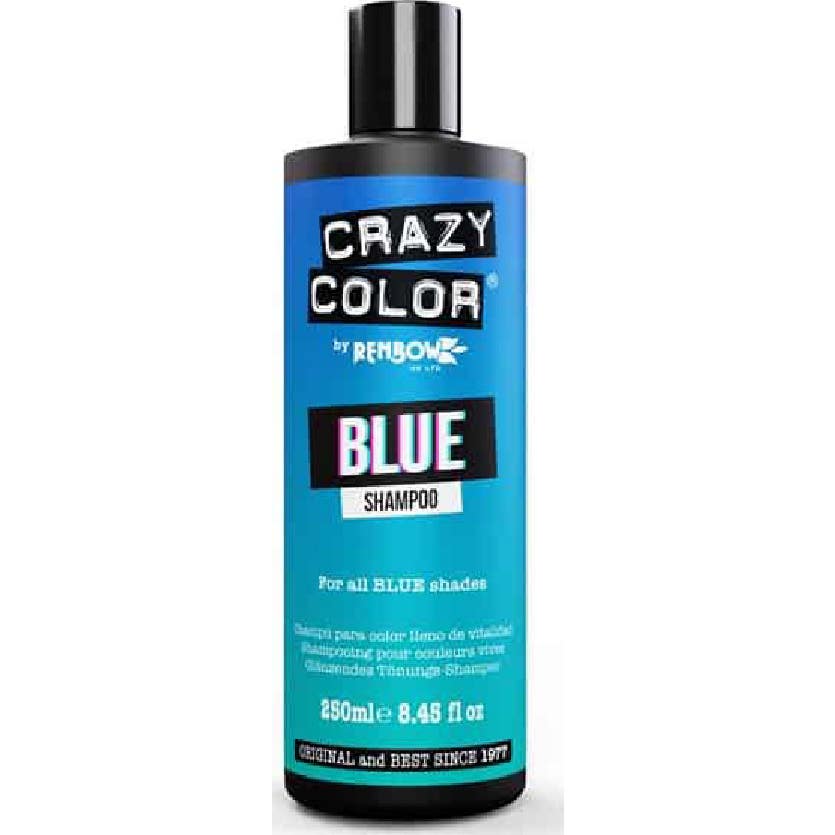Crazy Color Vibrant Color Shampoo Blue 250 ml