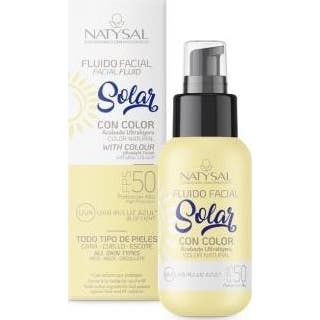 Natysal Solar Spf50 Facial Color Resistente Agua 50 ml