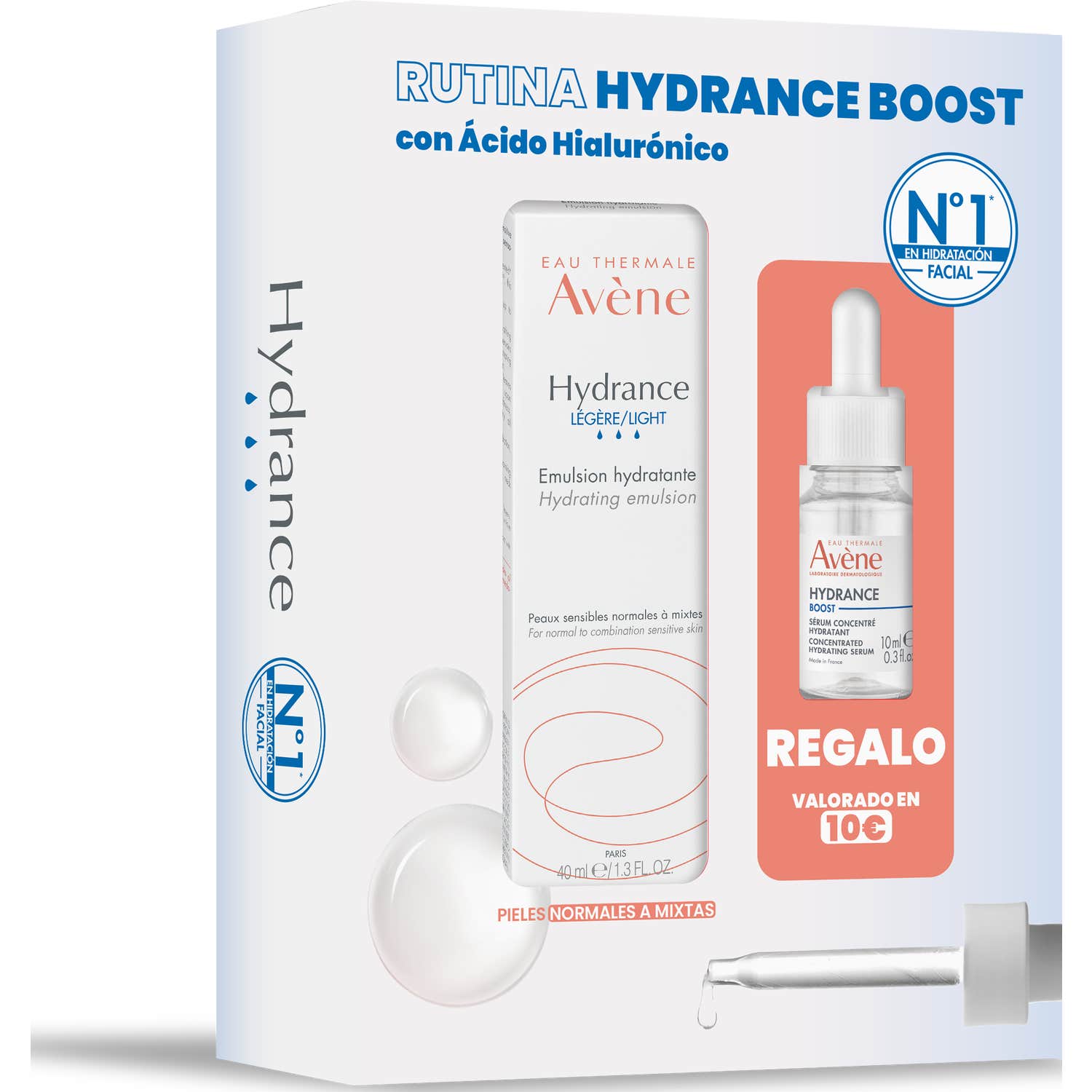 Avène Pack Hydrance Emulsión Ligera + Boost Sérum
