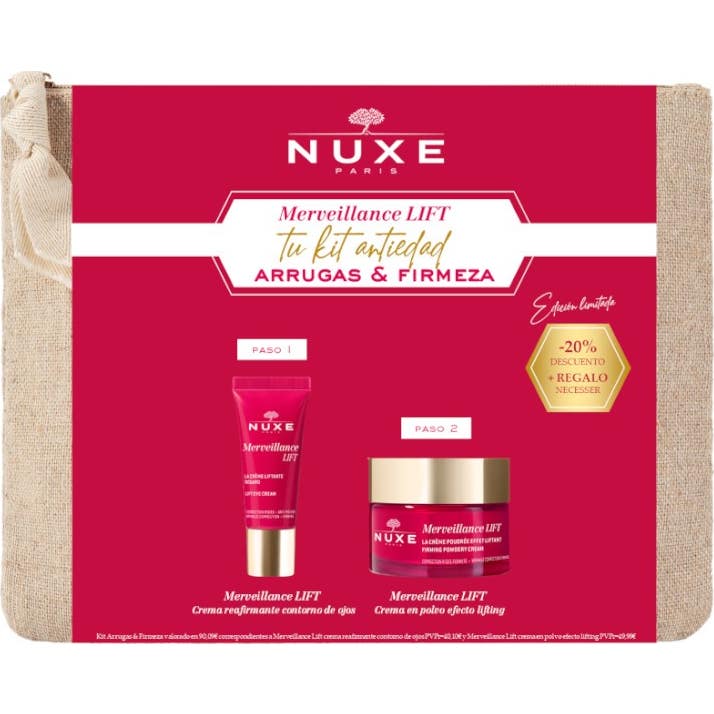 Nuxe Cofre Merveillance Lift Tu Kit Antiedad
