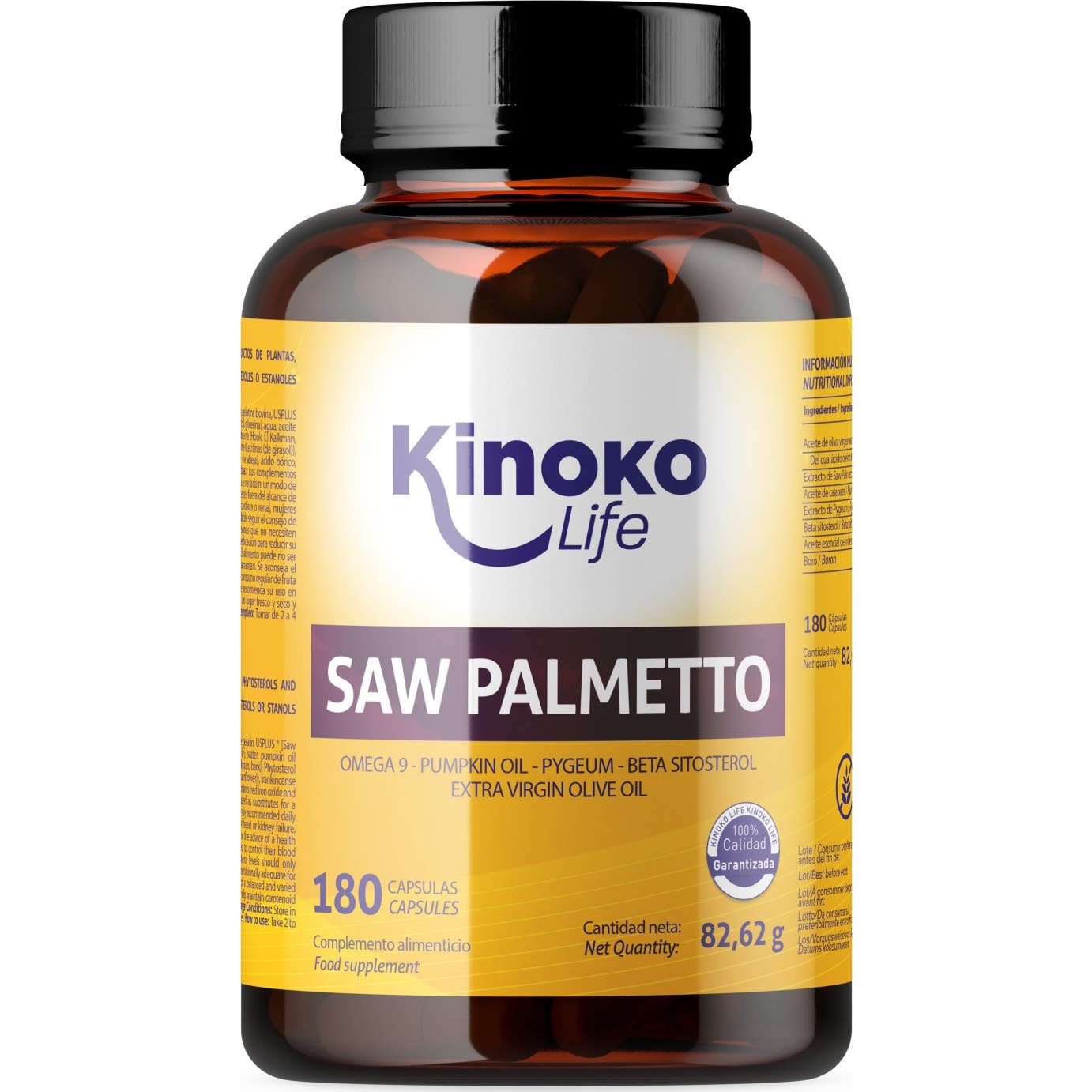 Kinoko Life Saw Palmetto 180caps