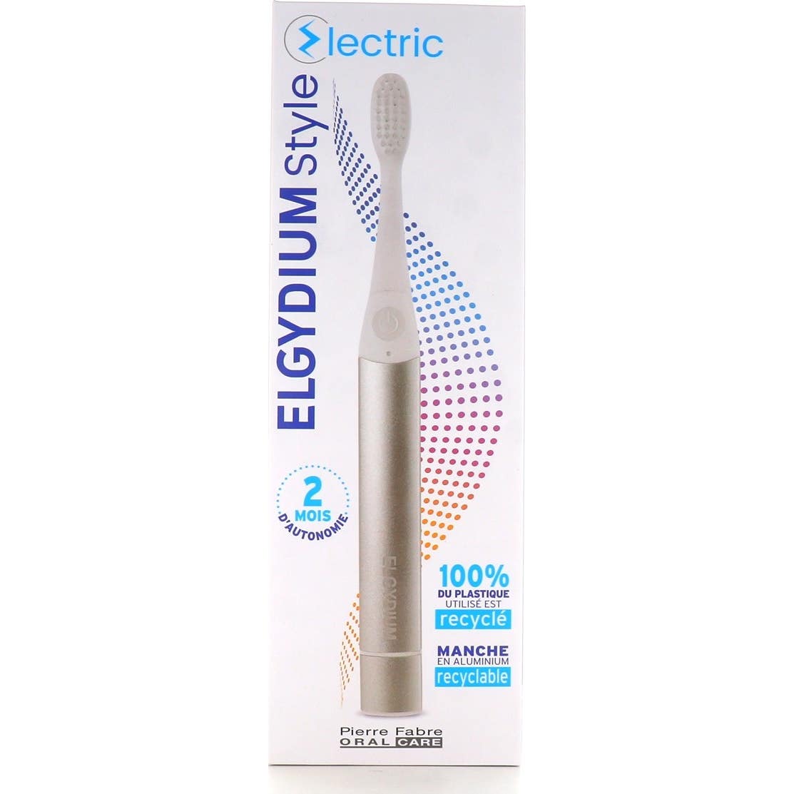 Elgydium Style Cepillo de Dientes Eléctrico Plata