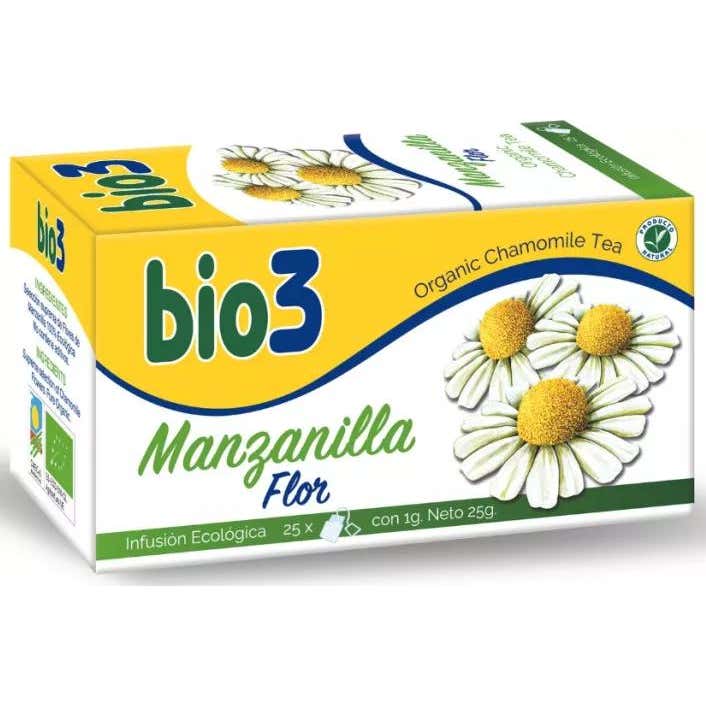 Bio3 Manzanilla Flor Infusión 25 Filtros