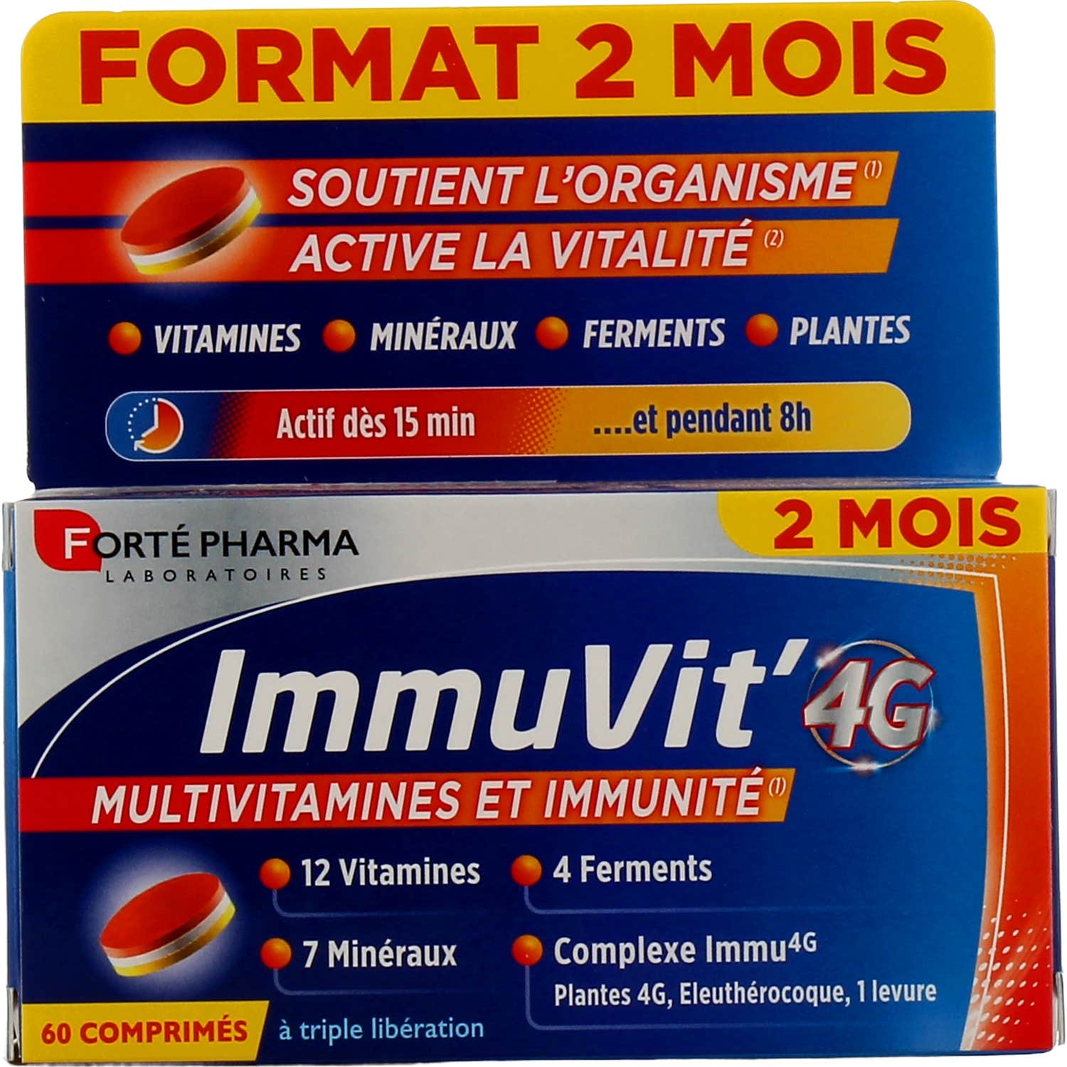 'Forté Pharma Immuvit''4G Adulto 60caps'