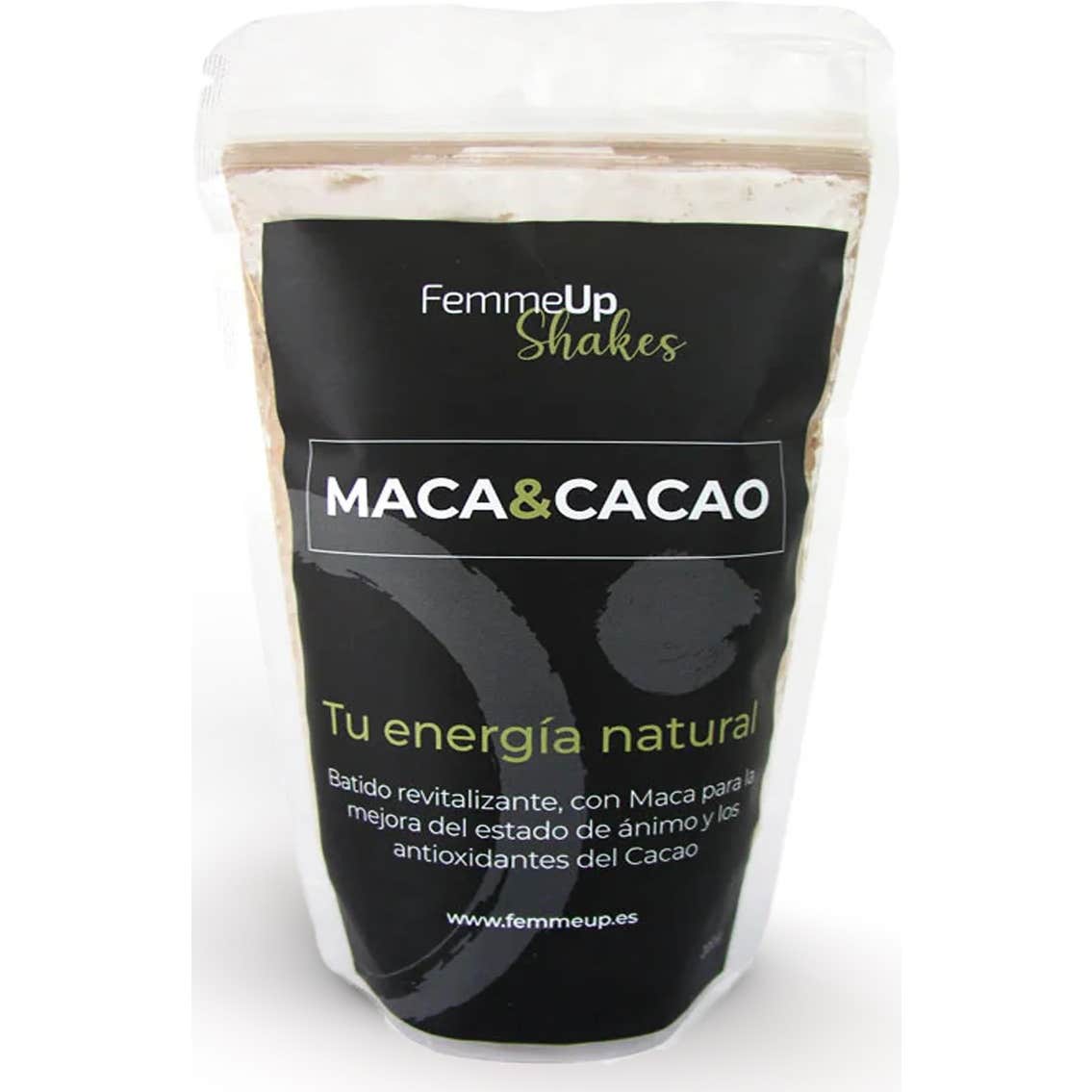 FemmeUp Shake Maca & Cacao Polvo Eco 200g