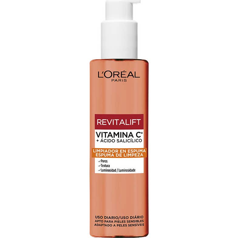 'L''Oréal Revitalift Vitamina C + Ácido Salicílico Limpiador 150ml'