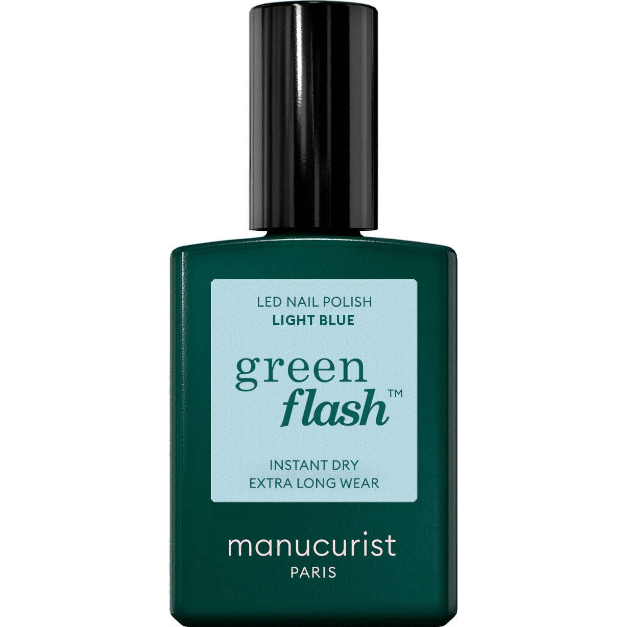 Manucurist Green Flash Nail Polish Light Blue 15ml