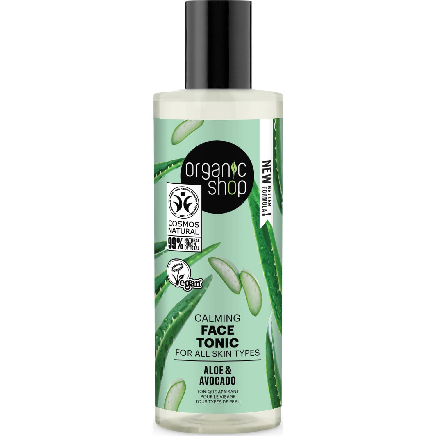 Organic Shop Aloe & Avocado Face Tonic 150ml