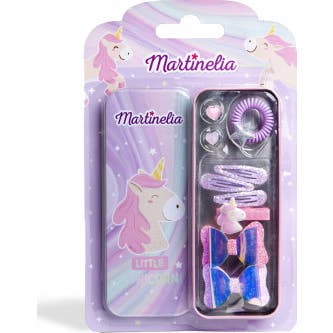 Martinelia Unicorn Tin Box Hair Set