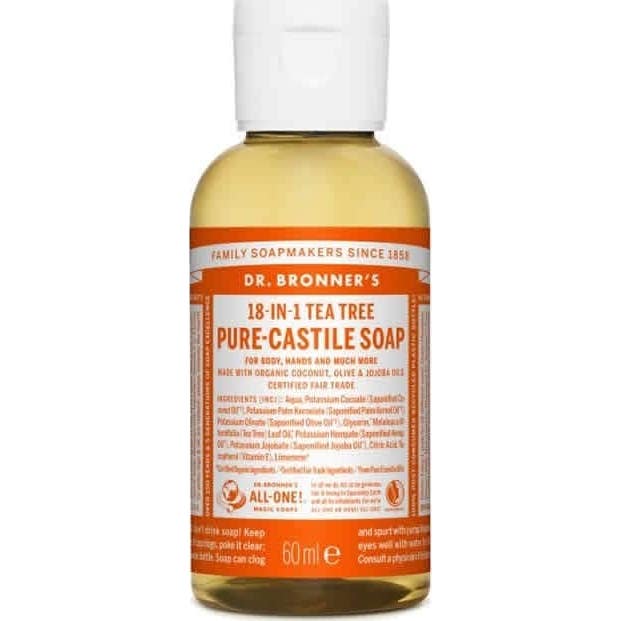 Dr. Bronner's Jabón Líquido Árbol Del Té Bio 60 Ml