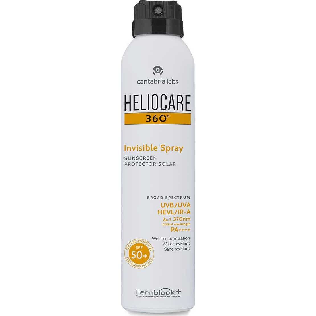 Heliocare Spray Invisible 360º Spf50 + 200 Ml - Imagen 3