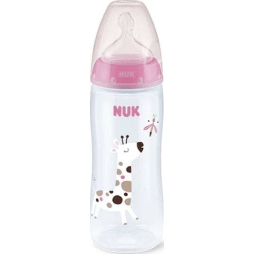 Nuk Biberón Fc+ Pp Tc Flow Cont 6-18 L Silicona 300 ml