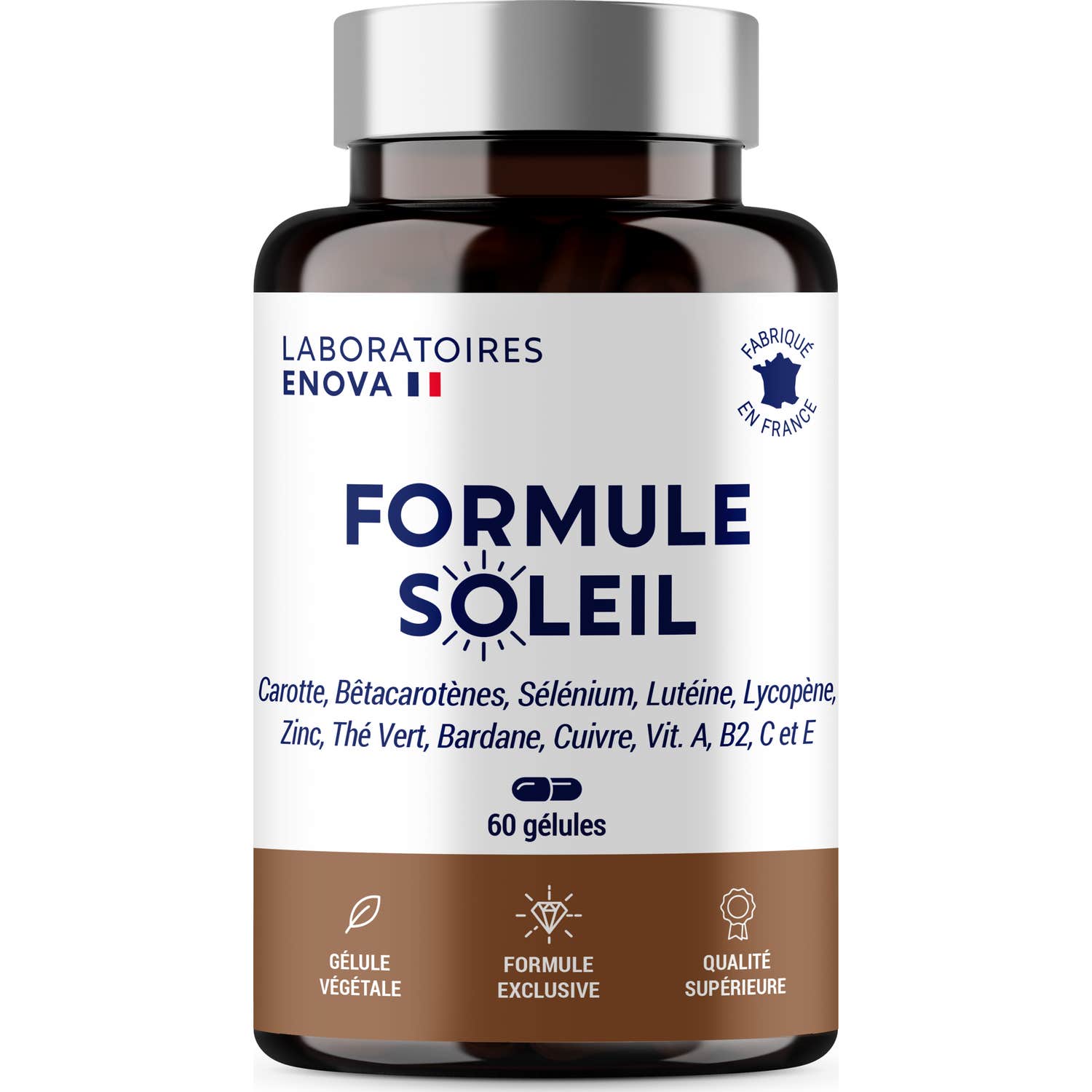 Laboratoires Enova Formule Soleil 60caps