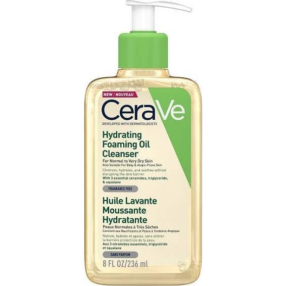 CeraVe Limpiador en Aceite Espumoso Hidratante 236ml