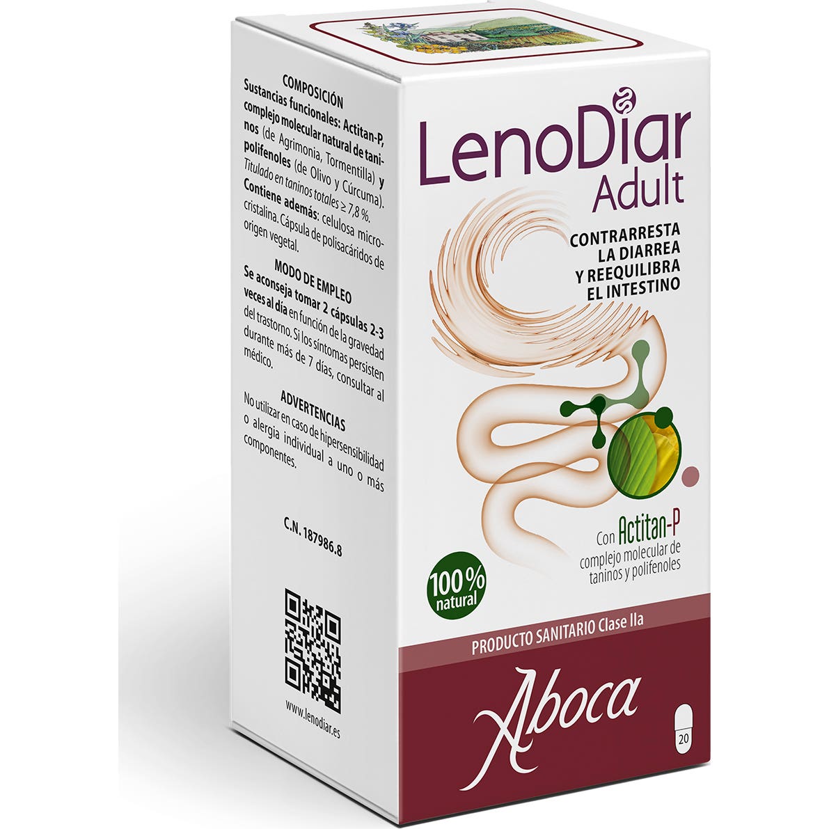 Aboca LenoDiar Adult 20caps