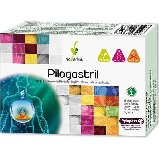 Nova Diet 3 X Pilogastril 30 Comprimidos Masticables - Imagen 2