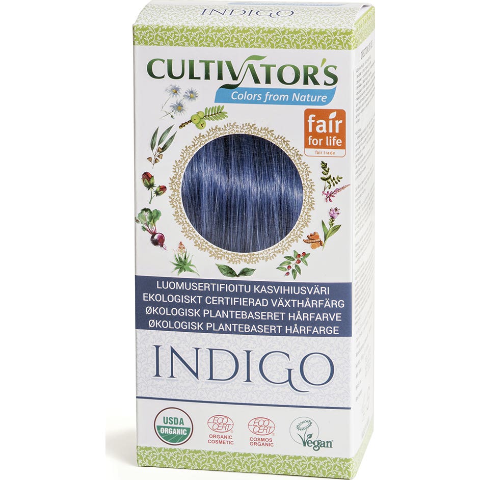 'Cultivator''s Tinte Orgánico Herbal Indigo 100g'